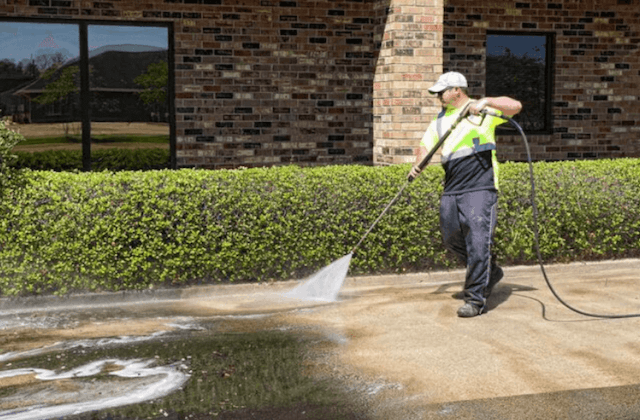 commercial concrete cleaning in scottsdale